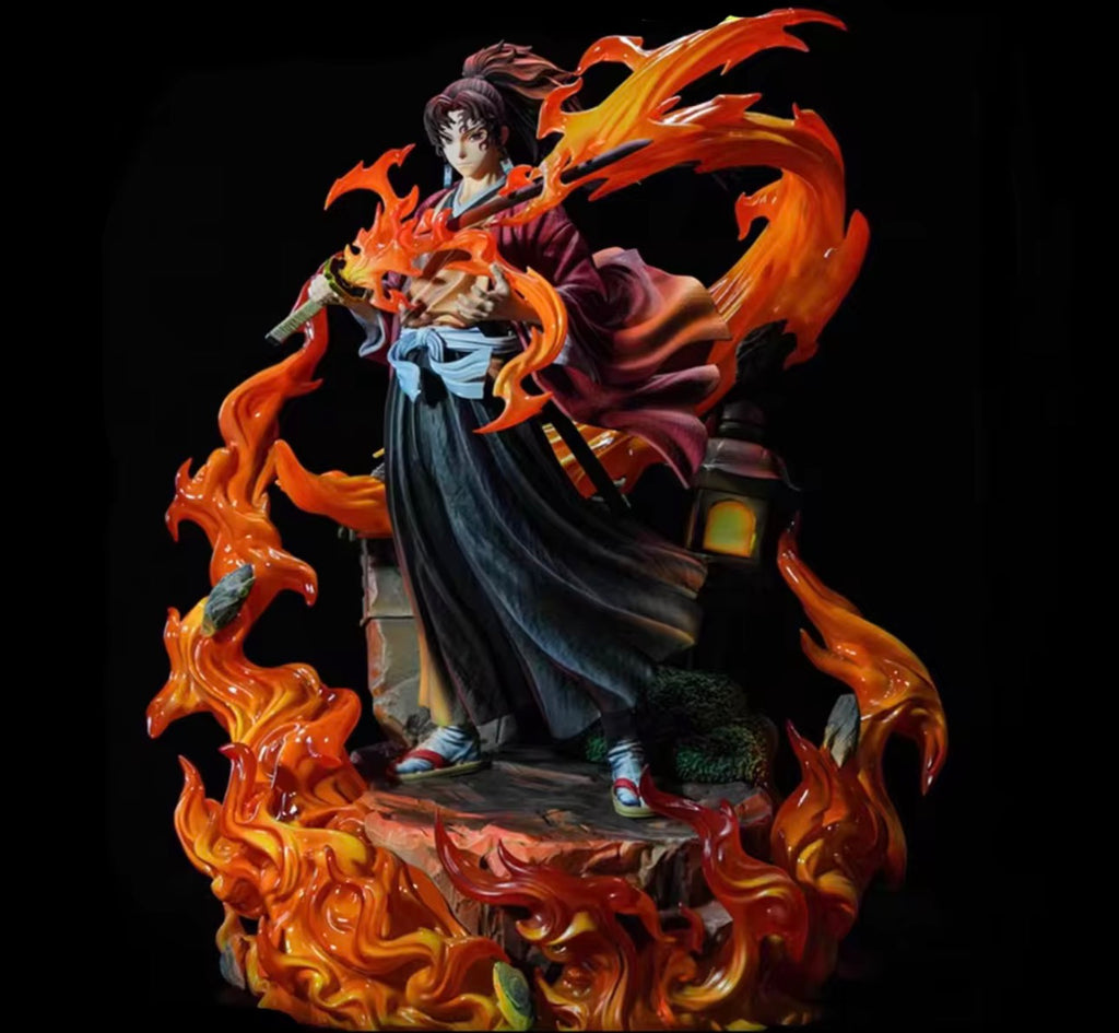 Statua Yoriichi Tsugikuni (Flame Breathing Ver.) Demon Slayer GK Figure 28cm [PRE-ORDER]