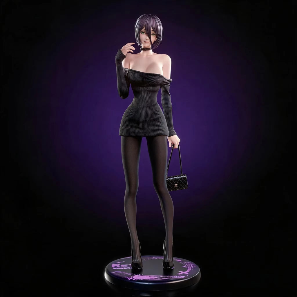 Statua Reze - Chainsaw Man Black Dress Ver. GK Figure 28cm