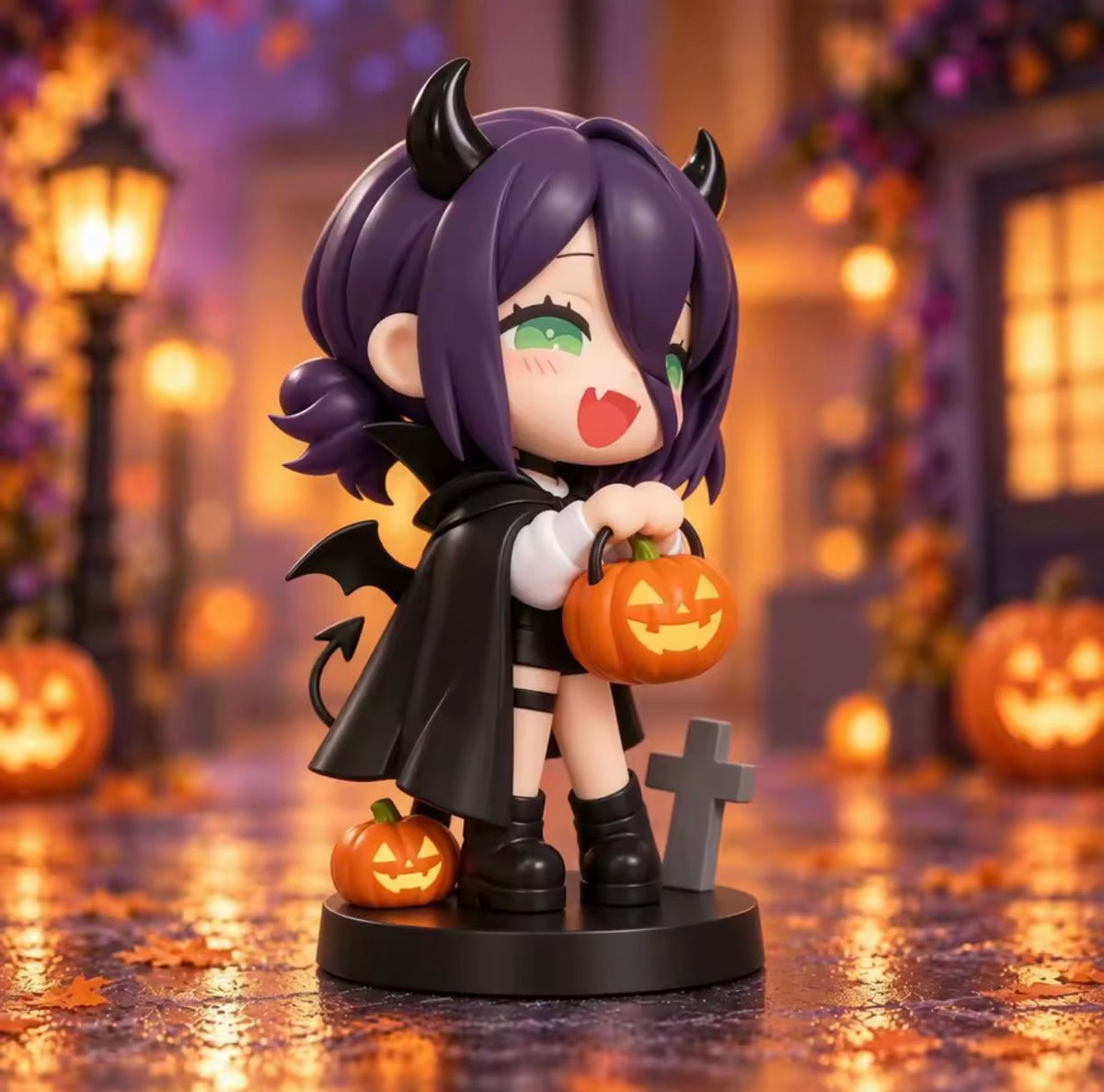 Statua Reze Chibi Halloween Ver. - Chainsaw Man GK Figure 8cm [PRE-ORDER]