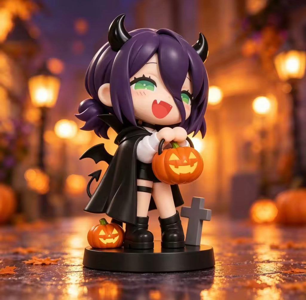Statua Reze Chibi Halloween Ver. - Chainsaw Man GK Figure 8cm [PRE-ORDER]