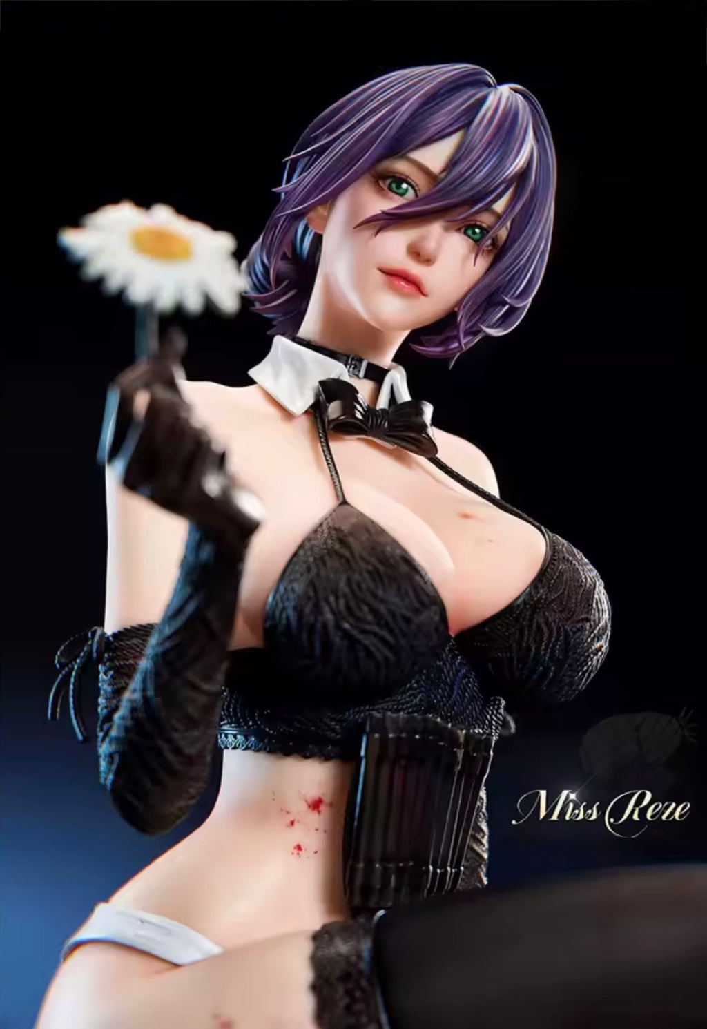 Statua Reze Miss Bomb Ver. 1/4 Scale - Chainsaw Man GK Figure Diorama 43cm