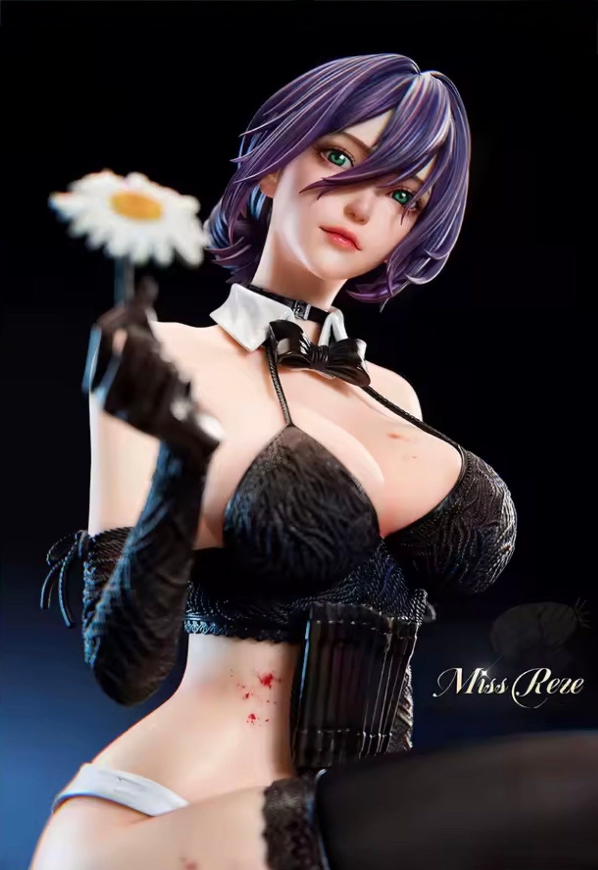 Statua Reze Miss Bomb Ver. 1/4 Scale - Chainsaw Man GK Figure Diorama 43cm