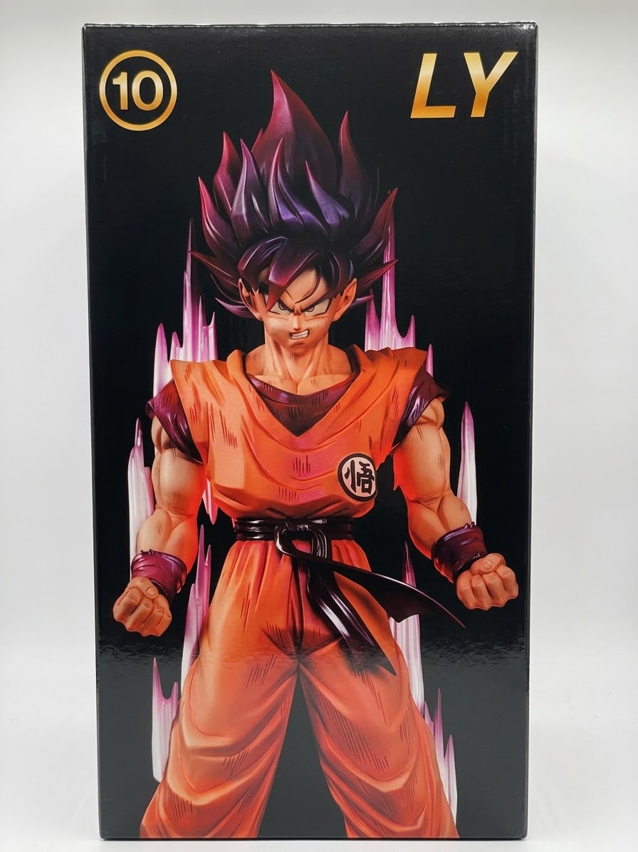 Statua Son Goku Kaioken - Dragon Ball Z LY Studio GK Figure 37cm