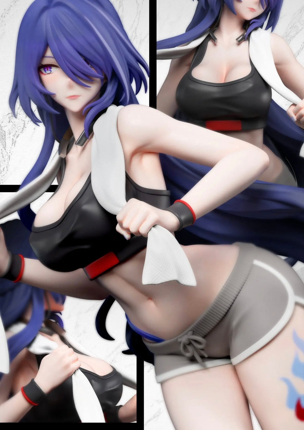 Statua Acheron (Gym Fit Ver.) - Honkai Star Rail GK Figure 29cm