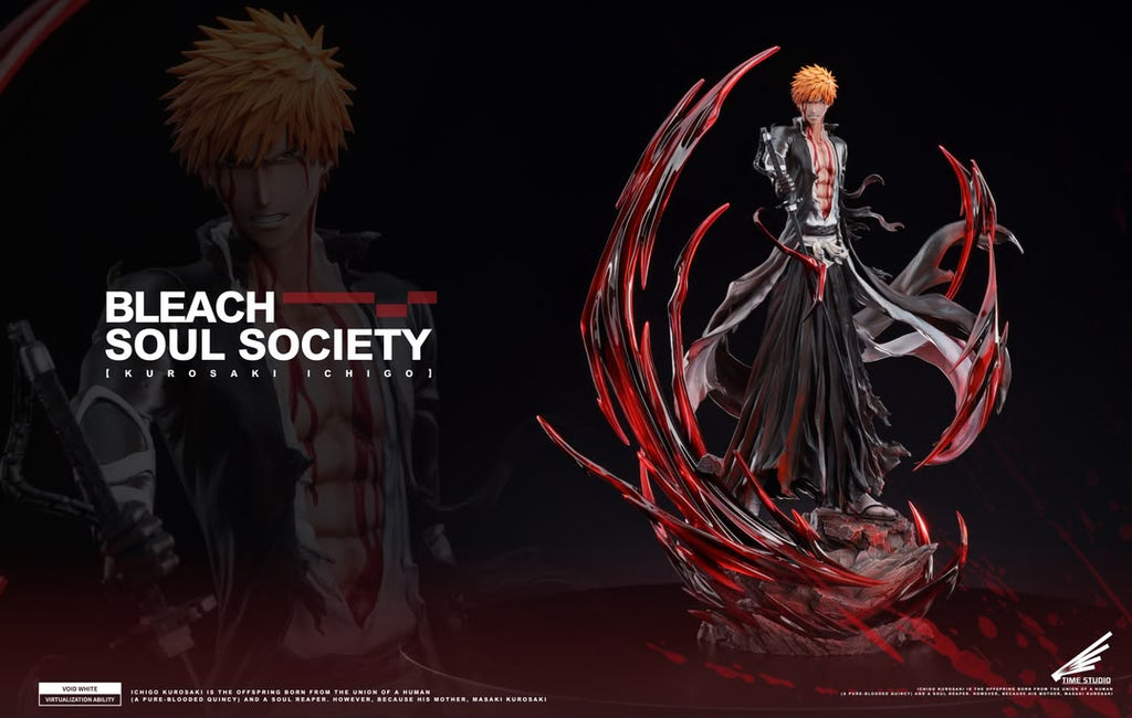 Statua Ichigo Kurosaki Bankai - Bleach Time Studio Resin Statue [PRE-ORDER]