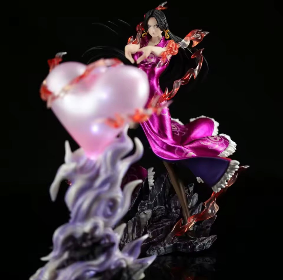 Statua Boa Hancock - One Piece GK Figure 27cm LED