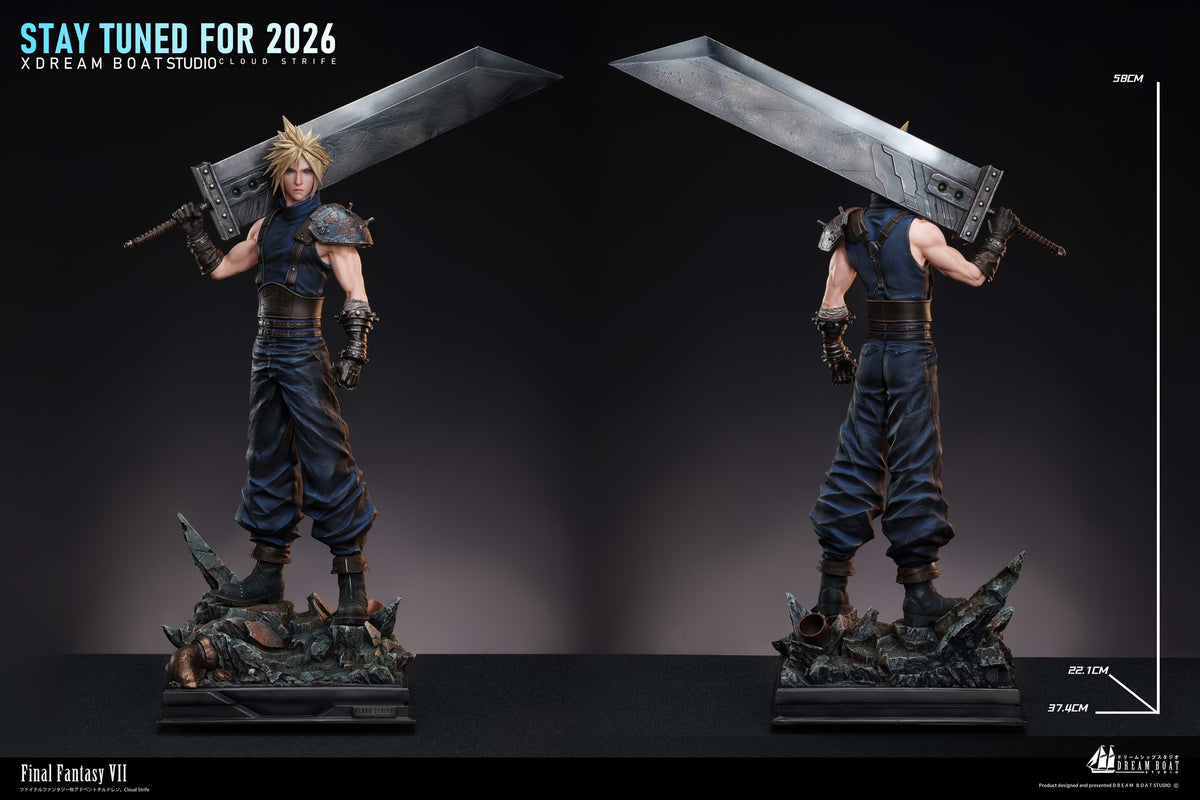Statua Cloud Strife Final Fantasy VII Dream Boat Studio Resin Statue 1/4 [PRE-ORDER]