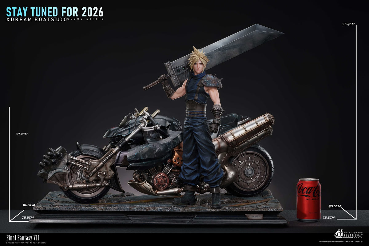 Statua Cloud Strife Final Fantasy VII Dream Boat Studio Resin Statue 1/4 [PRE-ORDER]