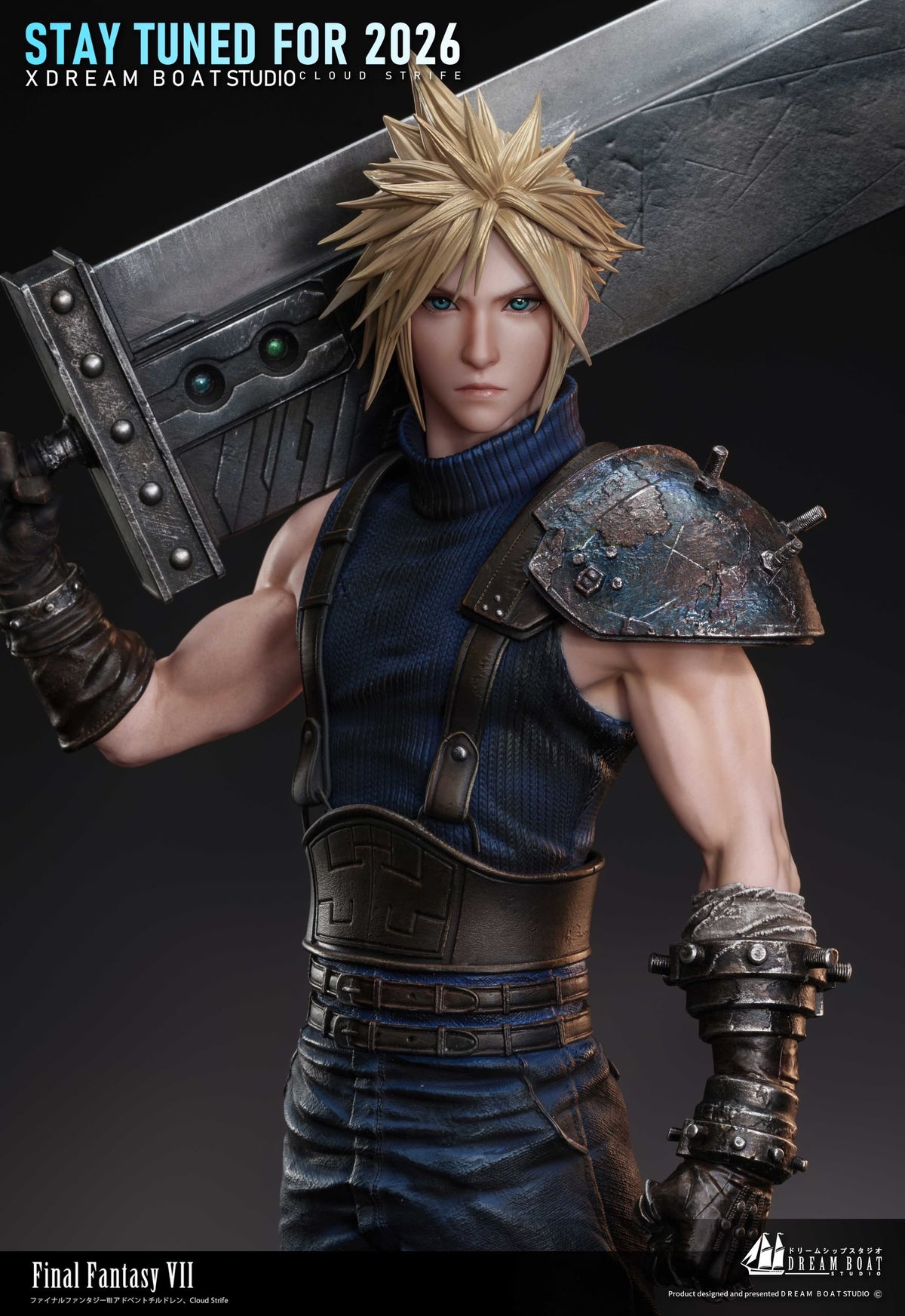 Statua Cloud Strife Final Fantasy VII Dream Boat Studio Resin Statue 1/4 [PRE-ORDER]