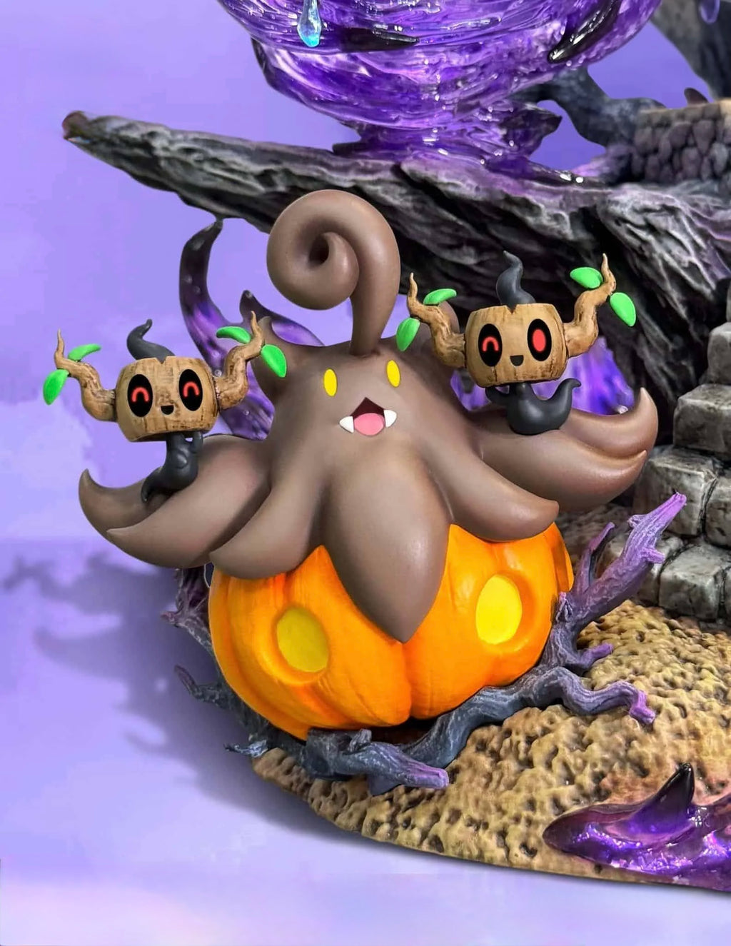 Statua Diorama Pokémon Spettro Lavender Town Gengar Evolution - Pokèmon GK Figure 31cm