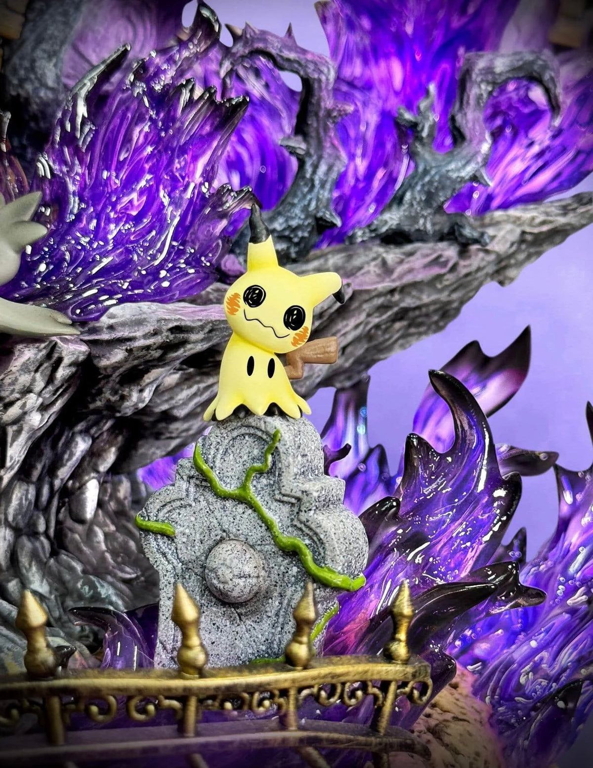 Statua Diorama Pokémon Spettro Lavender Town Gengar Evolution - Pokèmon GK Figure 31cm