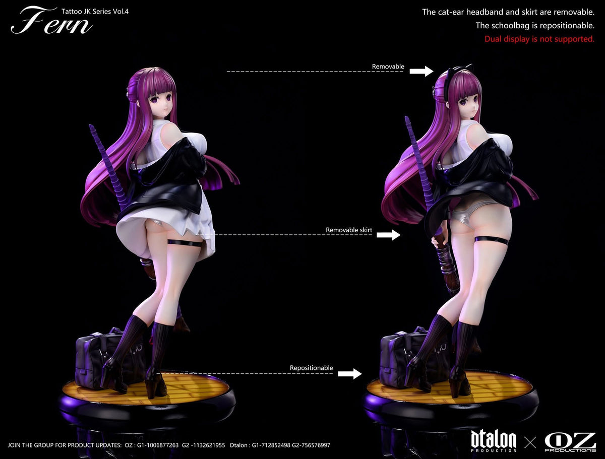 Statua Fern Frieren Oltre Il Fine Viaggio Dtalon x Oz Production Resin Statue 1/6 [PRE-ORDER]
