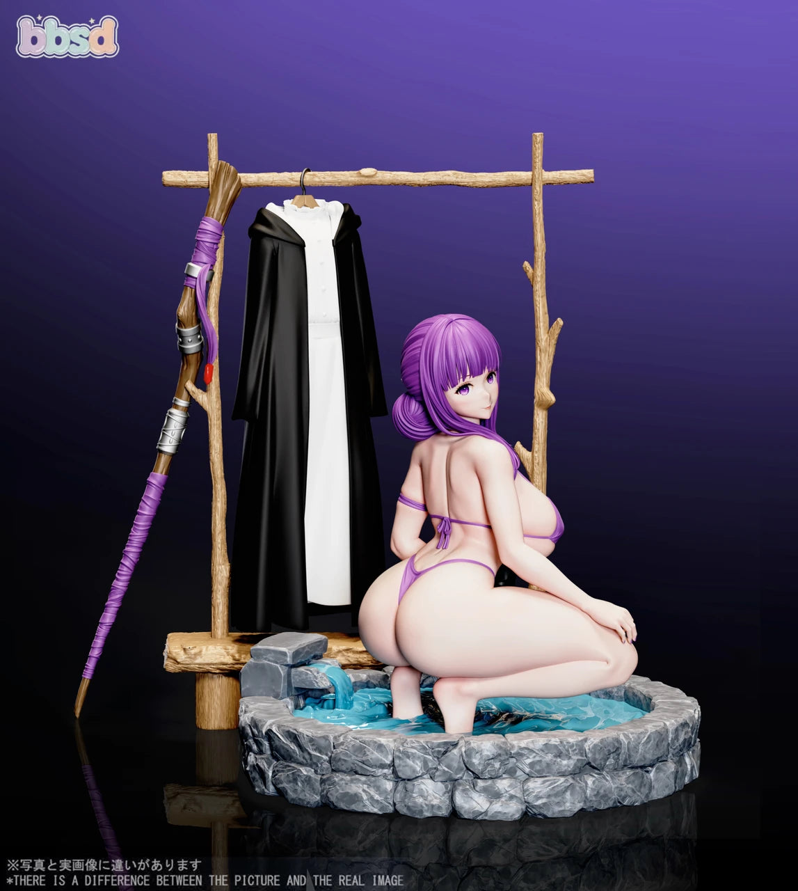 Statua Fern Hot Spring Frieren Beyond Journey's End BBSD Studio Resin Statue [PRE-ORDER]