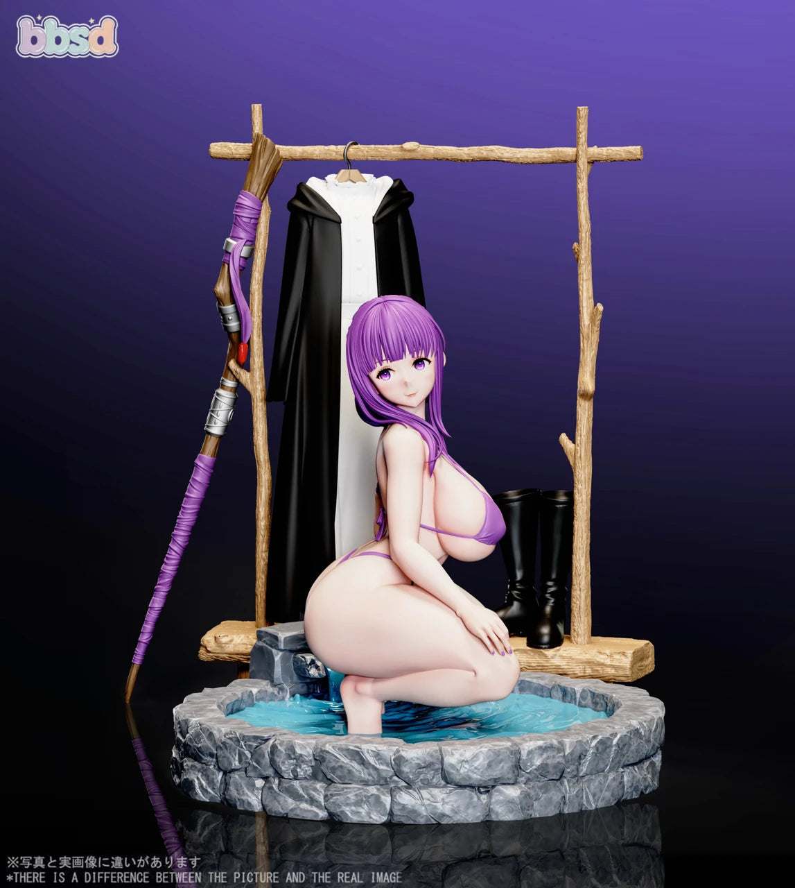 Statua Fern Hot Spring Frieren Beyond Journey's End BBSD Studio Resin Statue [PRE-ORDER]
