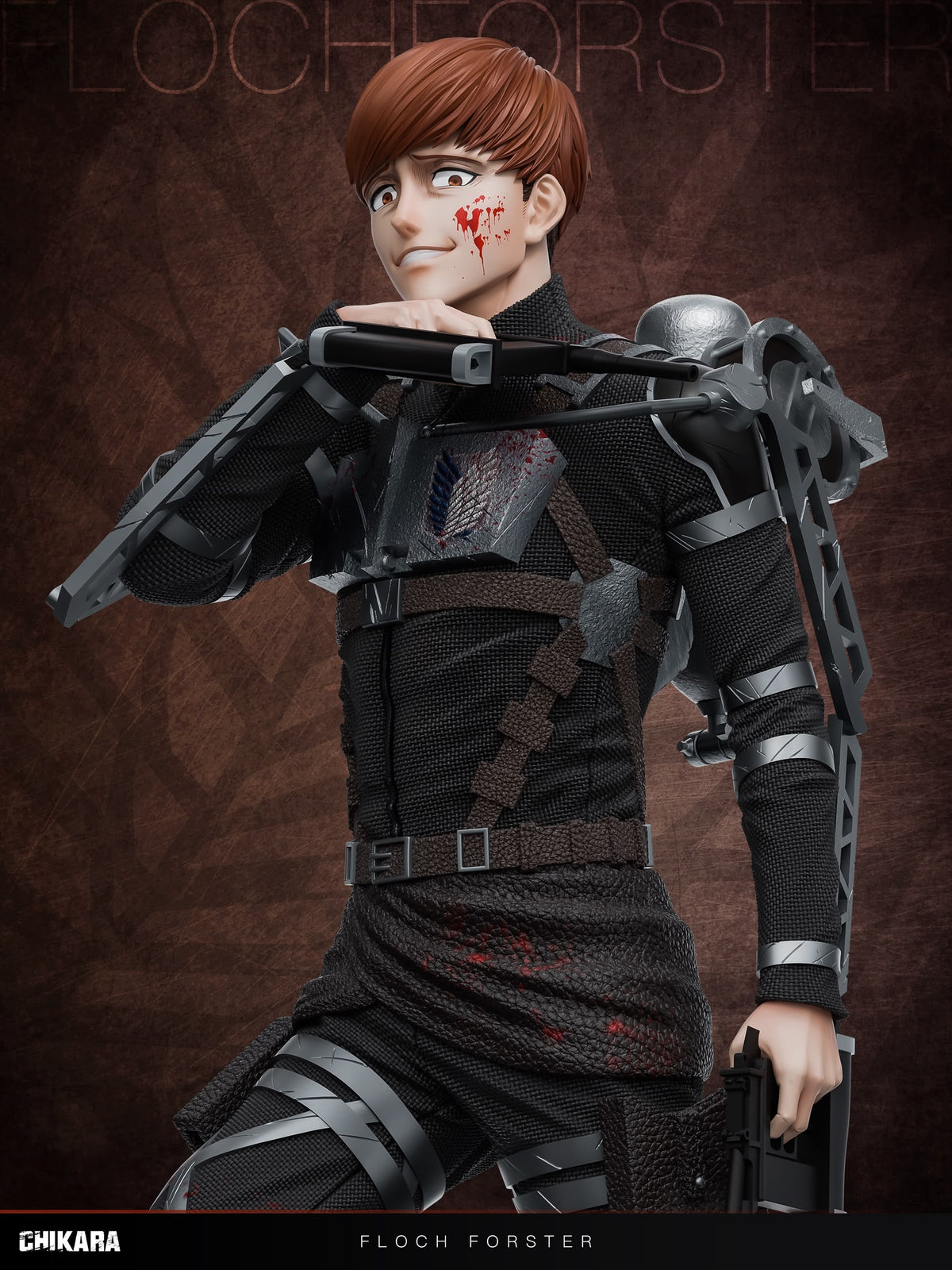 Statua Floch Forster Attack on Titan Chikara Studio Resin Statue 1/6 [PRE-ORDER]