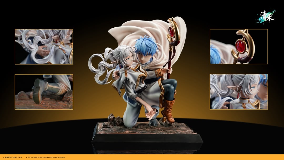 Statua Frieren & Himmel - Frieren Beyond Journey's End Qing He Studio Resin 1/6 [PRE-ORDER]