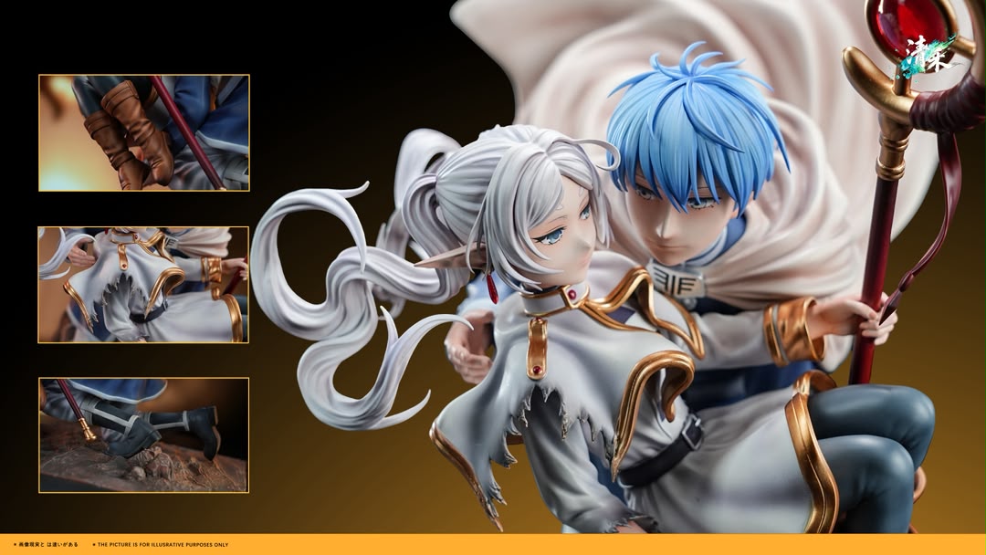 Statua Frieren & Himmel - Frieren Beyond Journey's End Qing He Studio Resin 1/6 [PRE-ORDER]