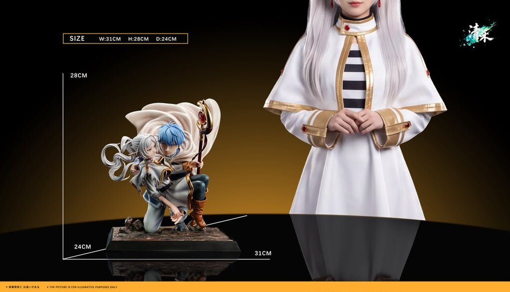 Statua Frieren & Himmel - Frieren Beyond Journey's End Qing He Studio Resin 1/6 [PRE-ORDER]