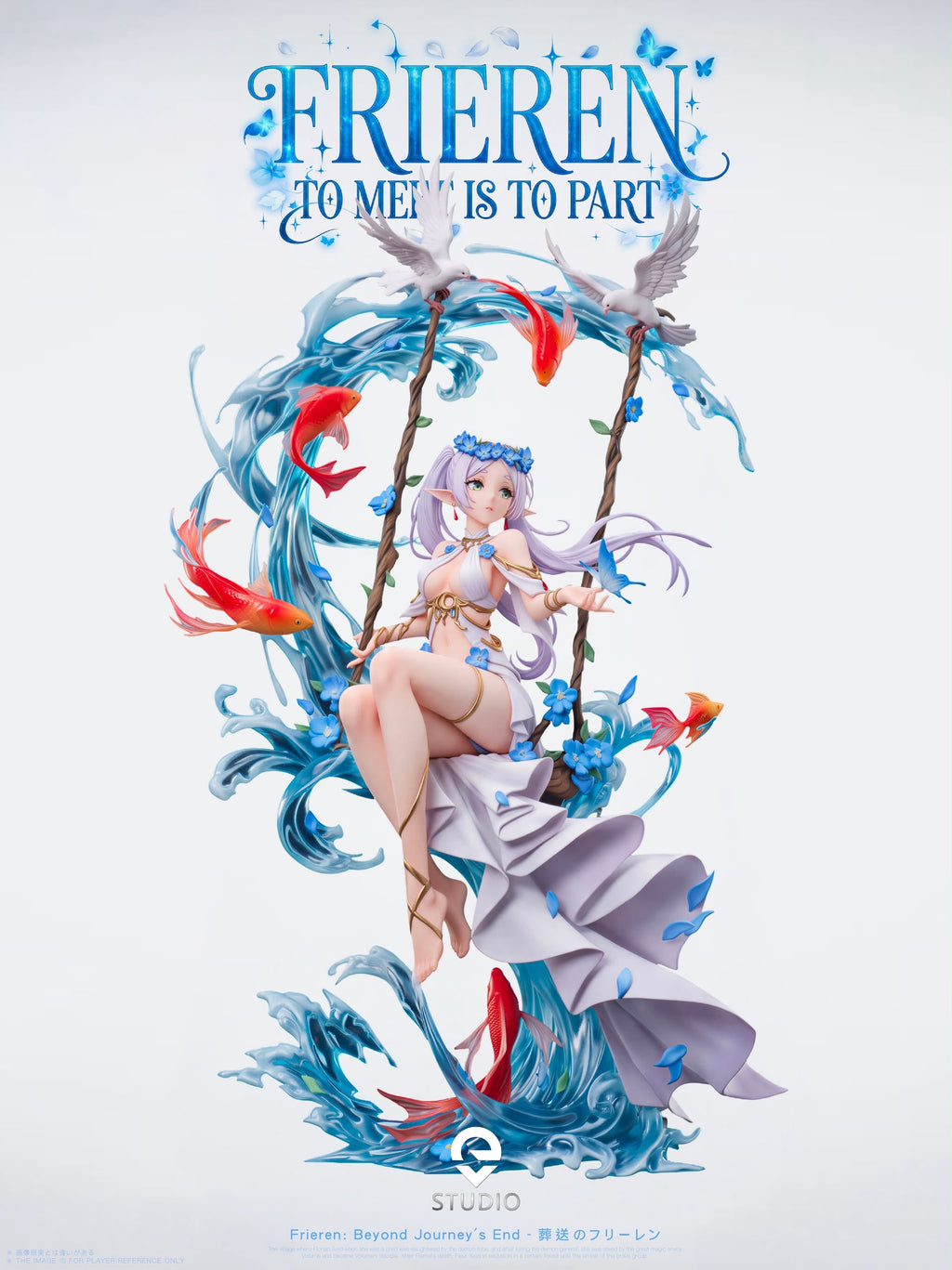 Statua Frieren On Swing Frieren Beyond Journey's End Eve Studio Resin Statue [PRE-ORDER]
