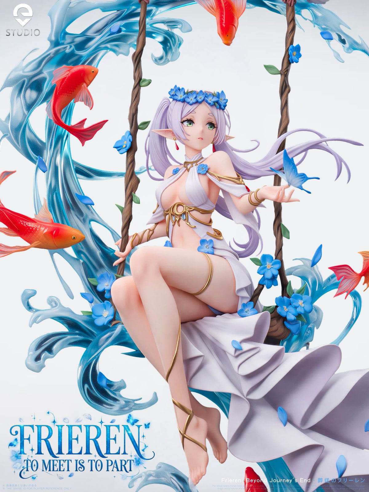 Statua Frieren On Swing Frieren Beyond Journey's End Eve Studio Resin Statue [PRE-ORDER]