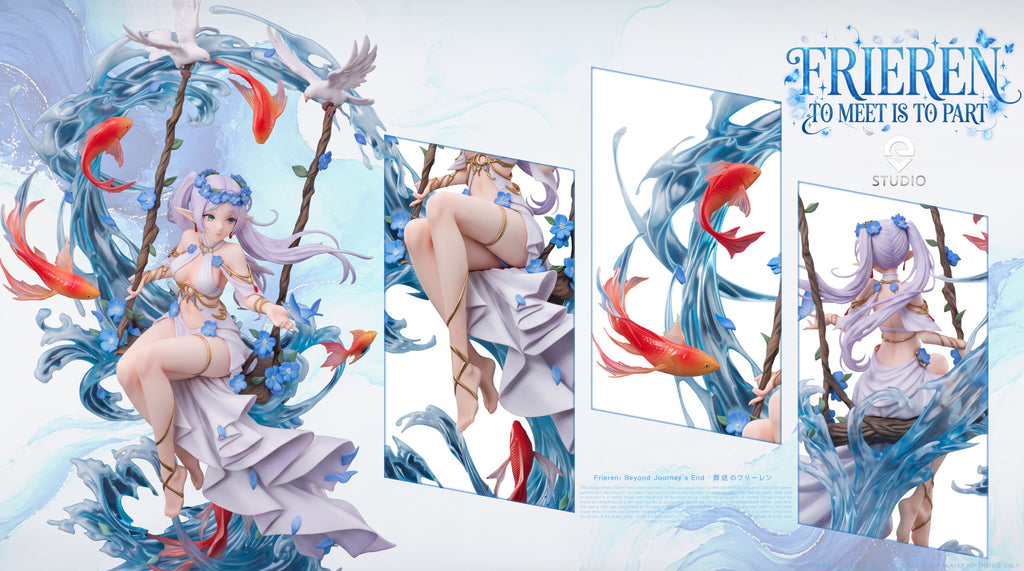 Statua Frieren On Swing Frieren Beyond Journey's End Eve Studio Resin Statue [PRE-ORDER]
