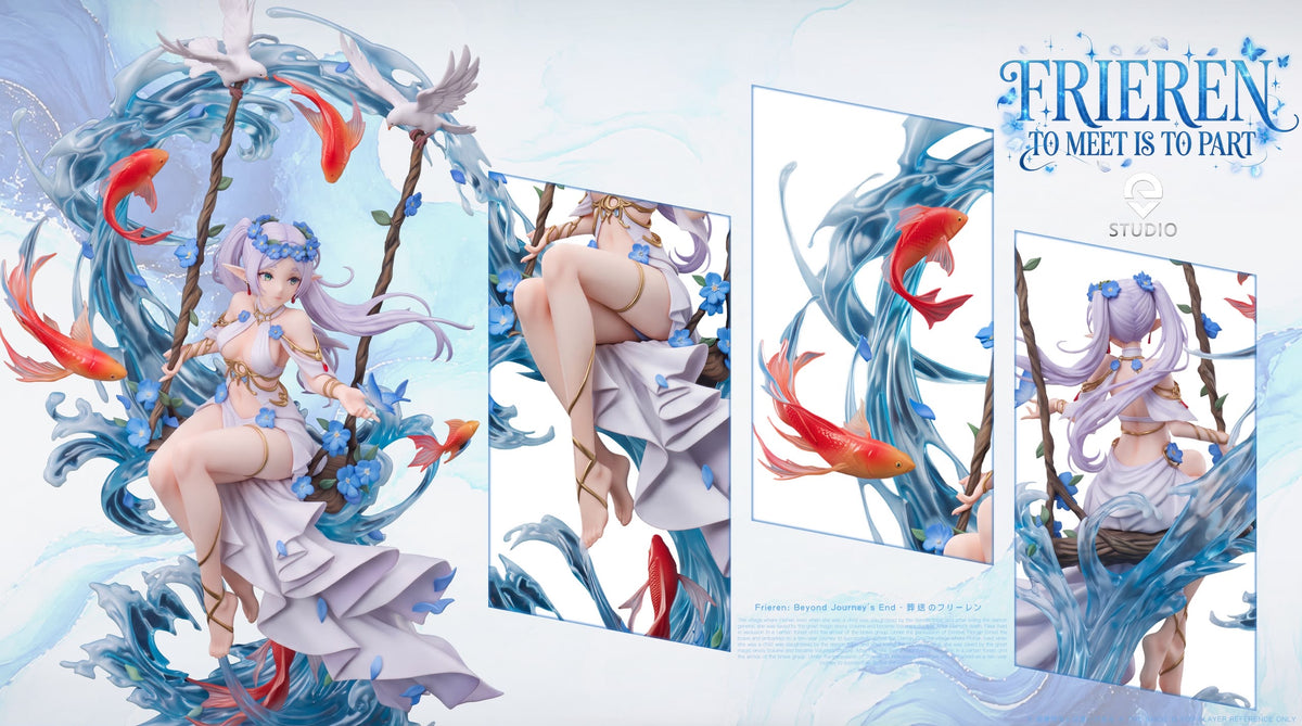 Statua Frieren On Swing Frieren Beyond Journey's End Eve Studio Resin Statue [PRE-ORDER]