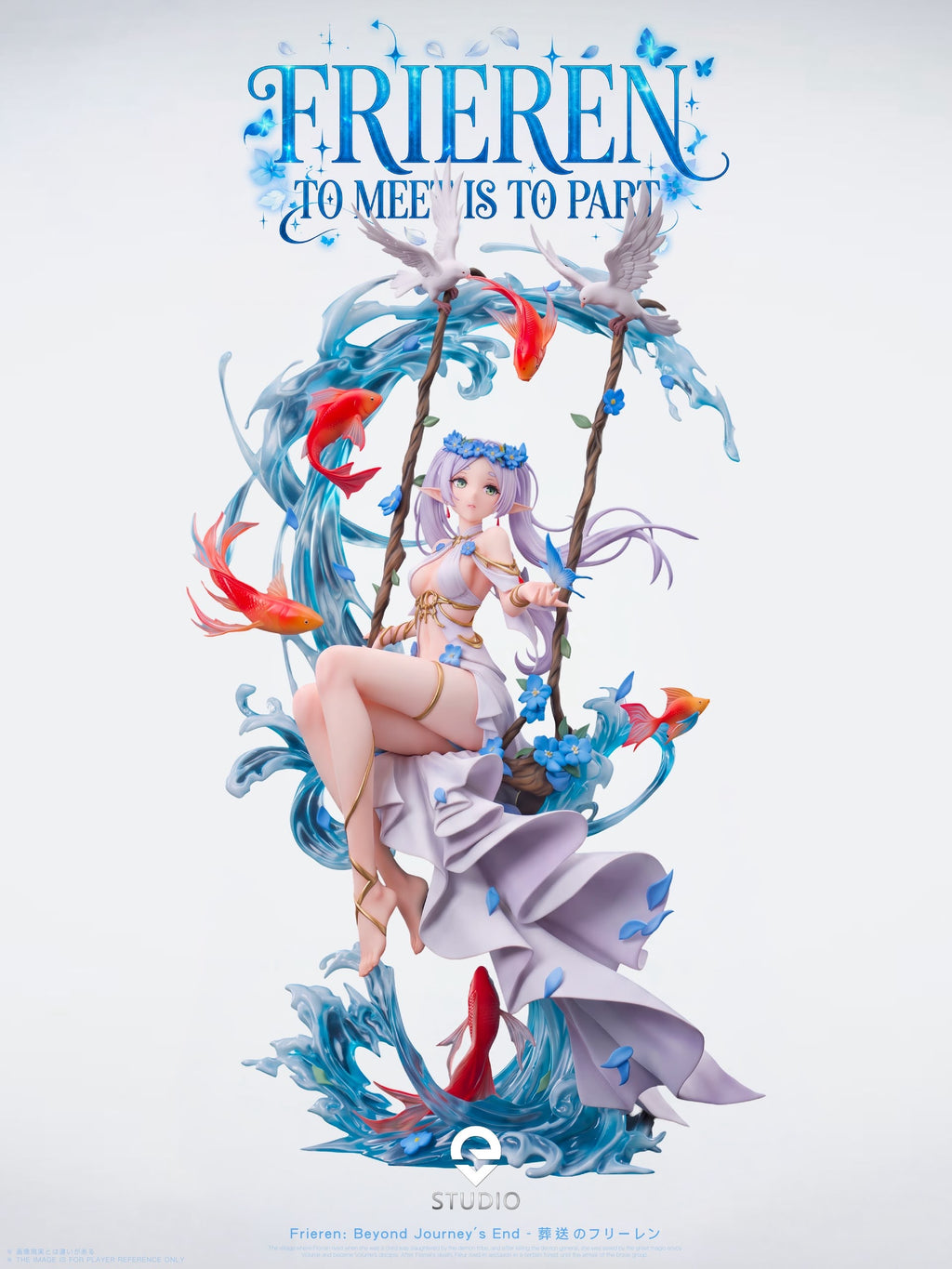 Statua Frieren On Swing Frieren Beyond Journey's End Eve Studio Resin Statue [PRE-ORDER]