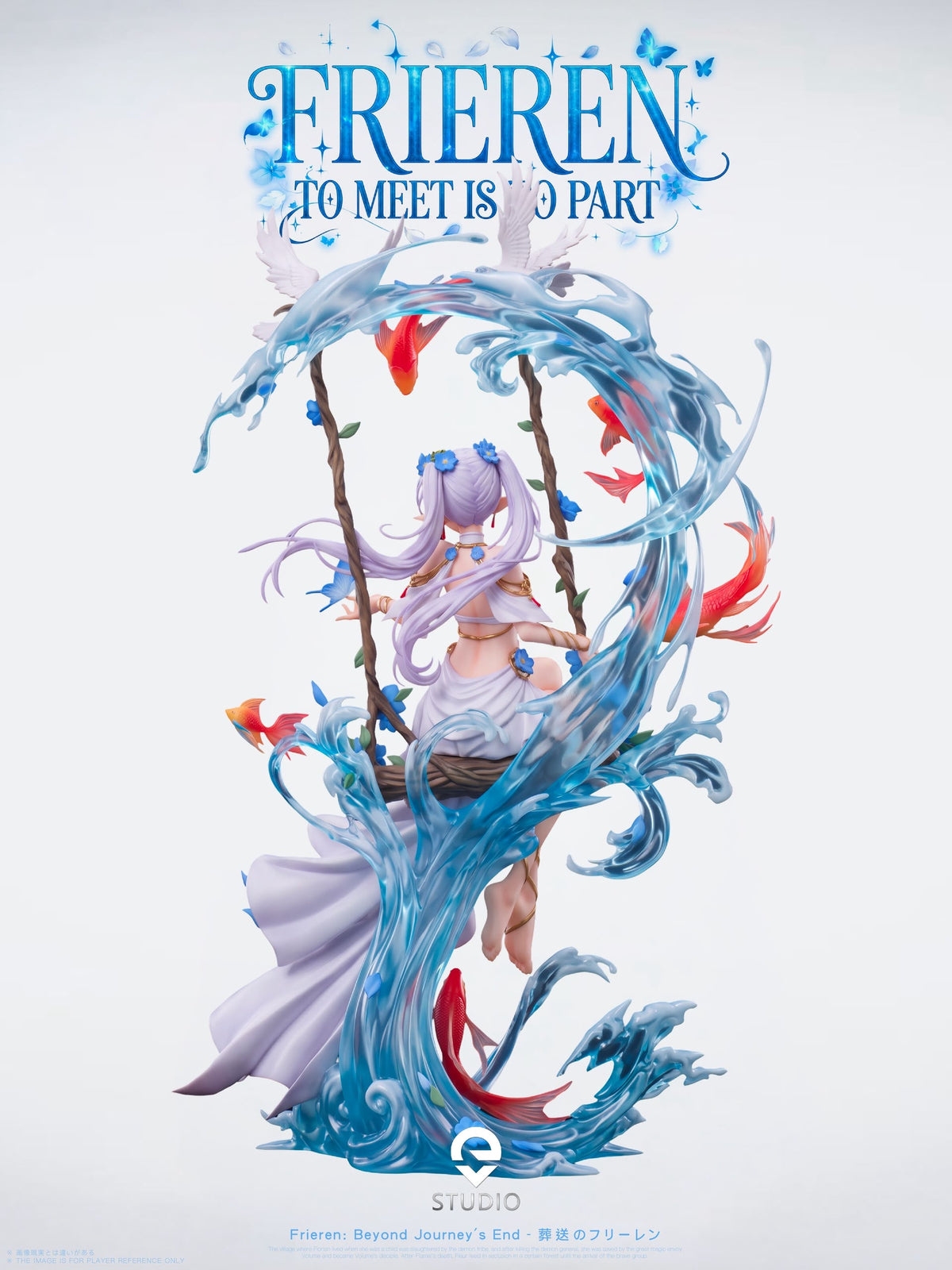 Statua Frieren On Swing Frieren Beyond Journey's End Eve Studio Resin Statue [PRE-ORDER]