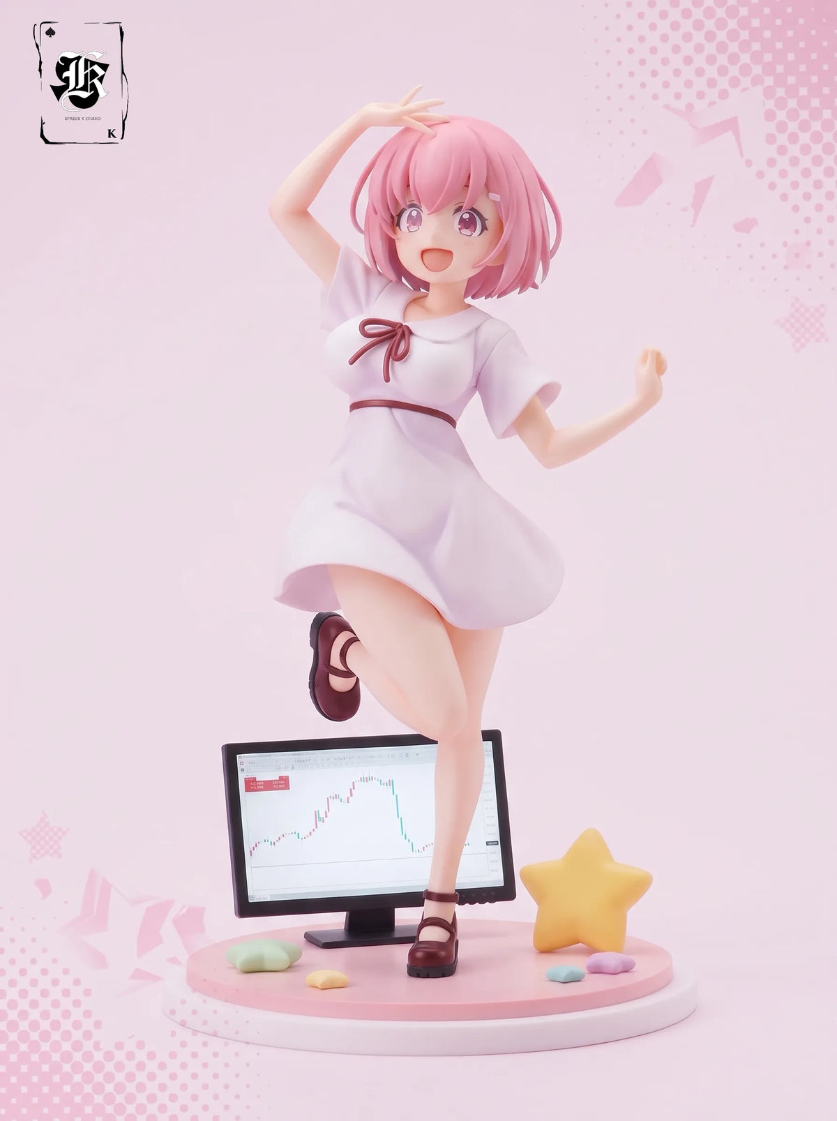 Statua Fukuga Kurumi Kurumi-chan FX Fighter SPK Studio Resin Statue 1/6 [PRE-ORDER]