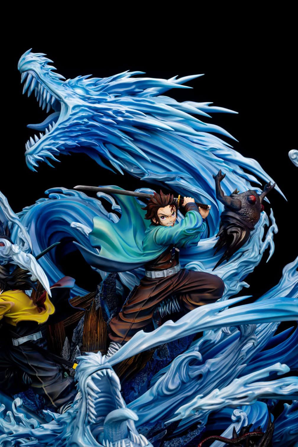 Statua Giyu Tomioka ed Tanjiro Kamado Kimetsu No Yaiba JueYu Studio Resin Statue 1/6 [PRE-ORDER]