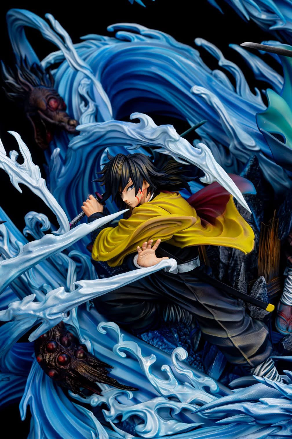 Statua Giyu Tomioka ed Tanjiro Kamado Kimetsu No Yaiba JueYu Studio Resin Statue 1/6 [PRE-ORDER]