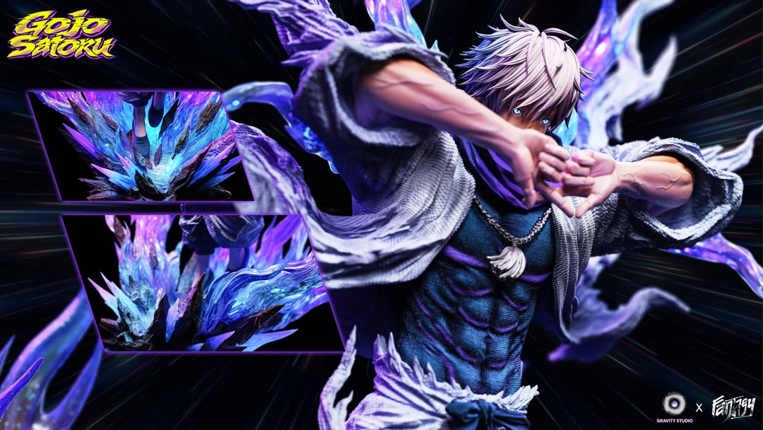 Statua Gojo Satoru - Jujutsu Kaisen Fantasy × Gravity Studio Resin 1/6 [PRE-ORDER]