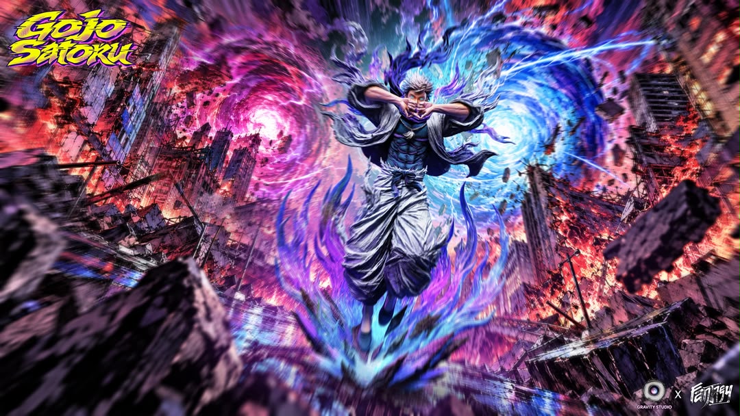 Statua Gojo Satoru - Jujutsu Kaisen Fantasy × Gravity Studio Resin 1/6 [PRE-ORDER]