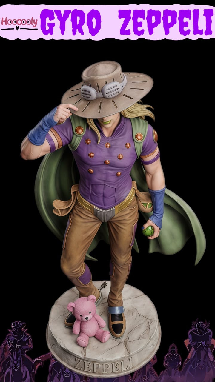 Statua Gyro Zeppeli JoJo's Bizarre Adventure Steel Ball Run Hoooooly Studio Resin Statue 1/6 [PRE-ORDER]