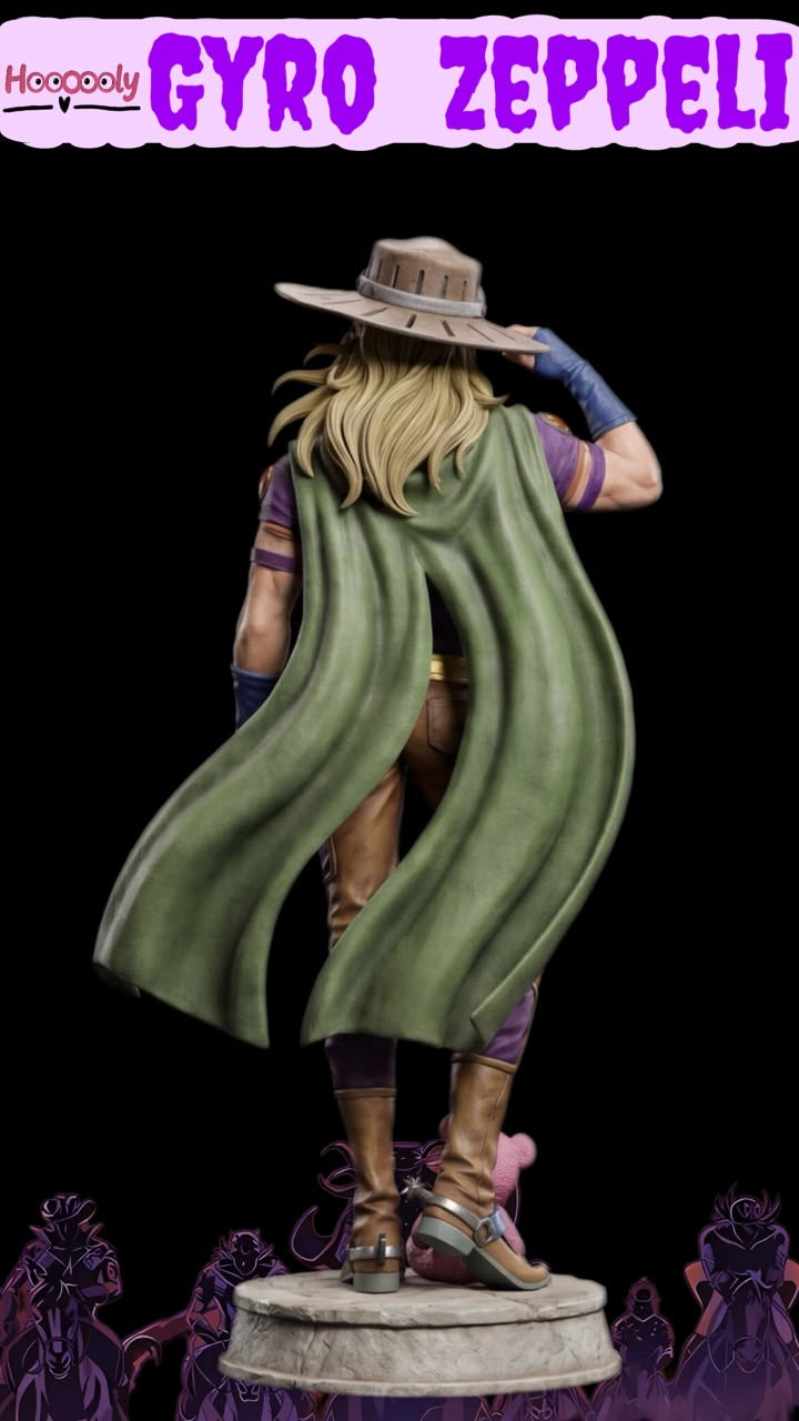 Statua Gyro Zeppeli JoJo's Bizarre Adventure Steel Ball Run Hoooooly Studio Resin Statue 1/6 [PRE-ORDER]