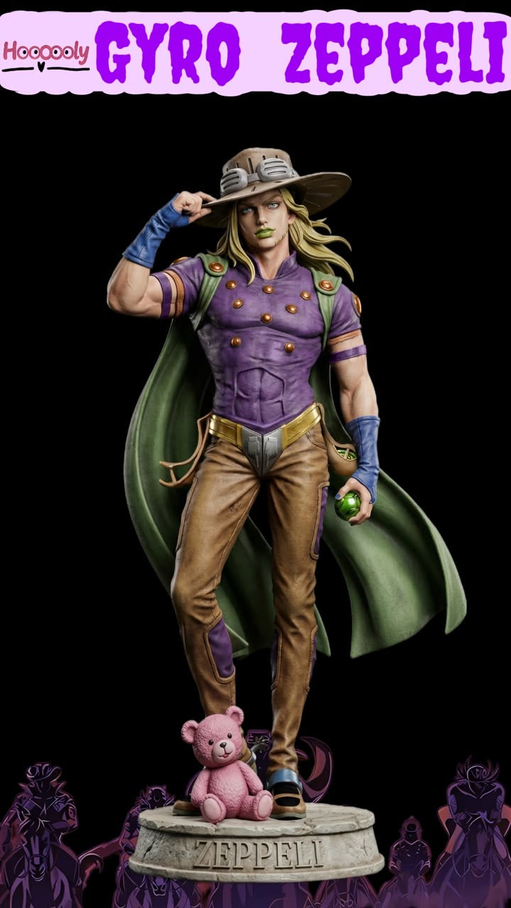 Statua Gyro Zeppeli JoJo's Bizarre Adventure Steel Ball Run Hoooooly Studio Resin Statue 1/6 [PRE-ORDER]