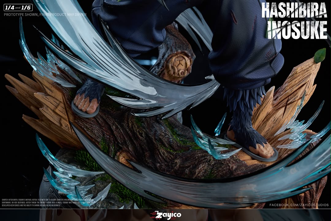 Statua Inosuke Hashibira Kimetsu No Yaiba Zayico Studio Resin Statue [PRE-ORDER]