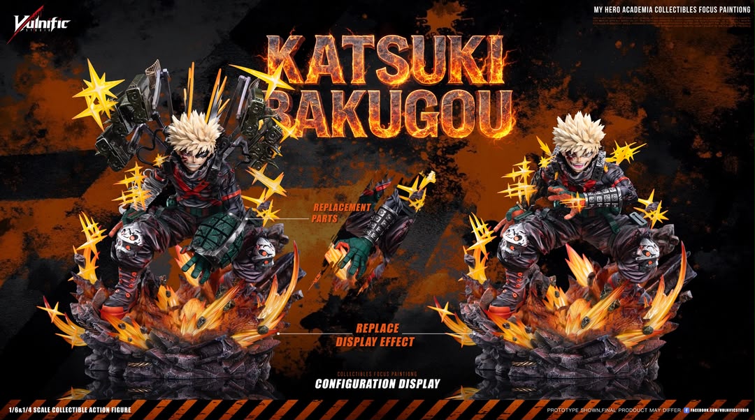 Statua Bakugo Katsuki - My Hero Academia Aulnific Studio Resin Statue [PRE-ORDER]