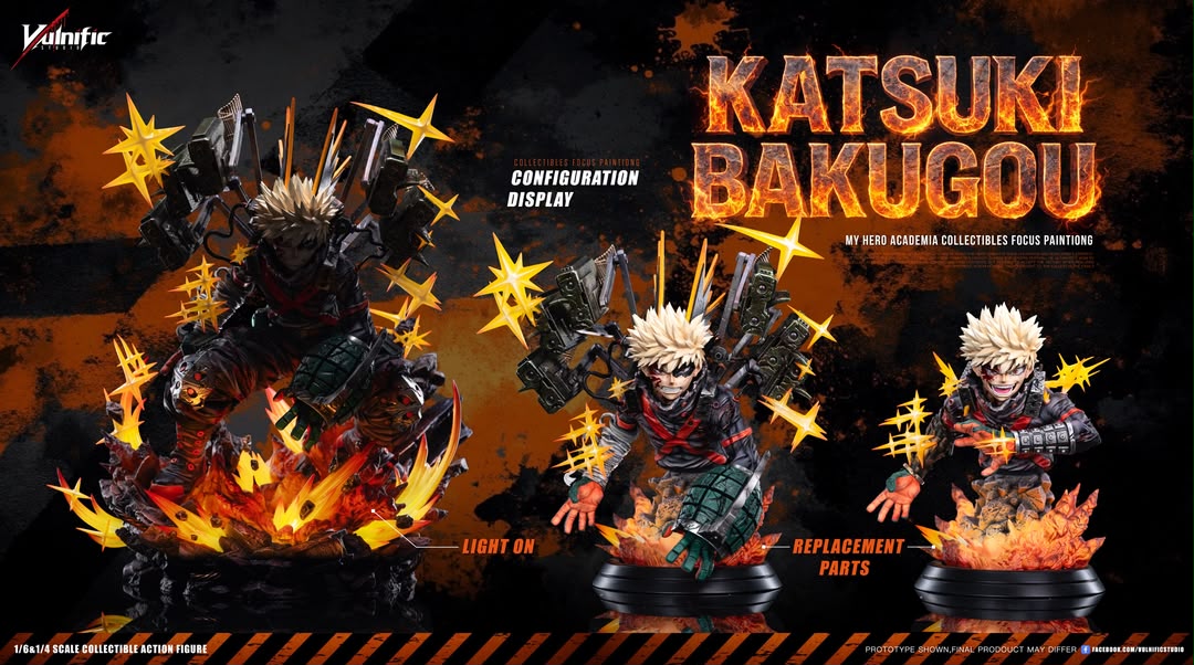 Statua Bakugo Katsuki - My Hero Academia Aulnific Studio Resin Statue [PRE-ORDER]