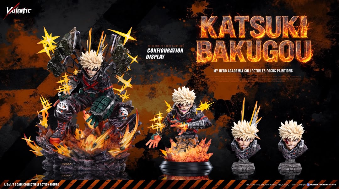 Statua Bakugo Katsuki - My Hero Academia Aulnific Studio Resin Statue [PRE-ORDER]