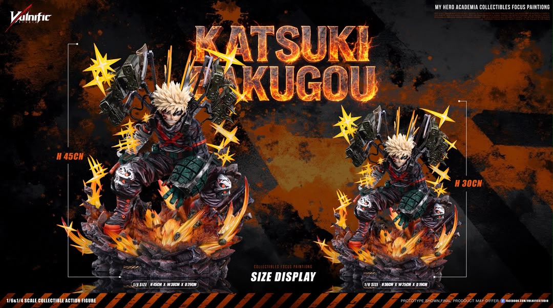 Statua Bakugo Katsuki - My Hero Academia Aulnific Studio Resin Statue [PRE-ORDER]