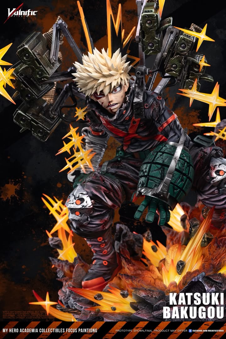 Statua Bakugo Katsuki - My Hero Academia Aulnific Studio Resin Statue [PRE-ORDER]