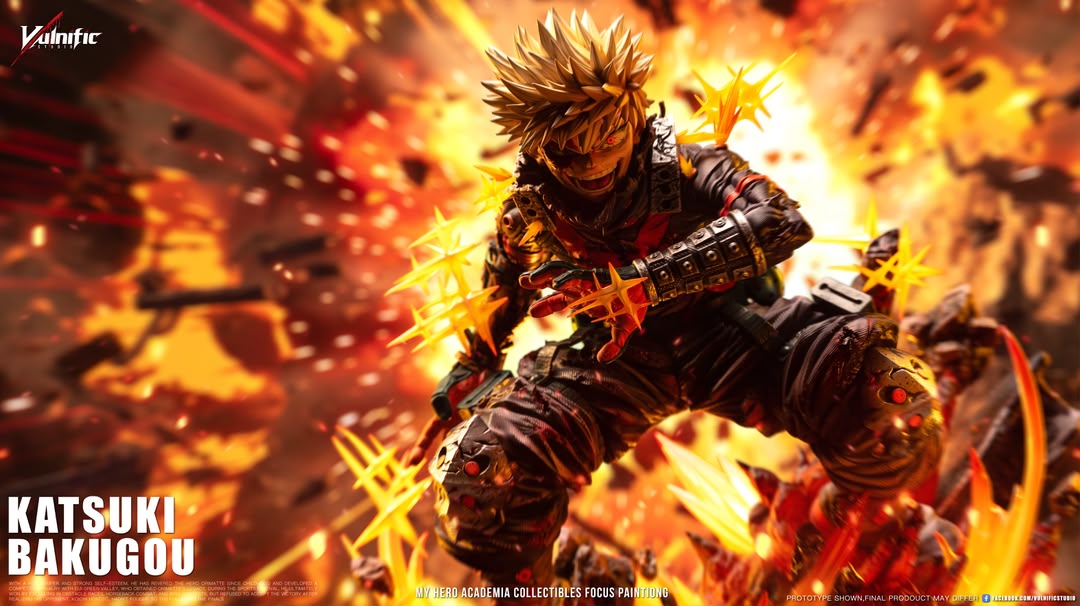 Statua Bakugo Katsuki - My Hero Academia Aulnific Studio Resin Statue [PRE-ORDER]