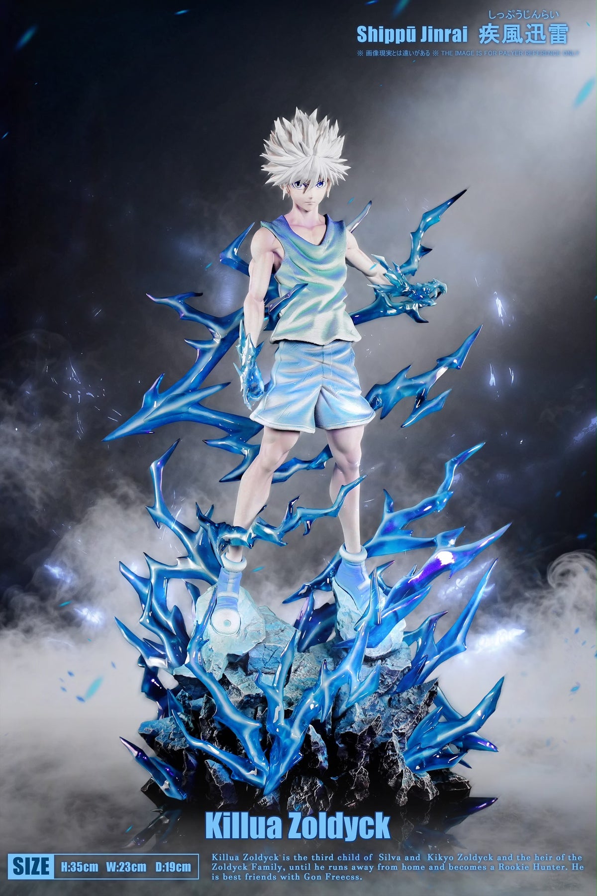 Statua Killua Zoldyck Hunter x Hunter HXHENG × CHENG Studio Resin Statue 1/6 [PRE-ORDER]