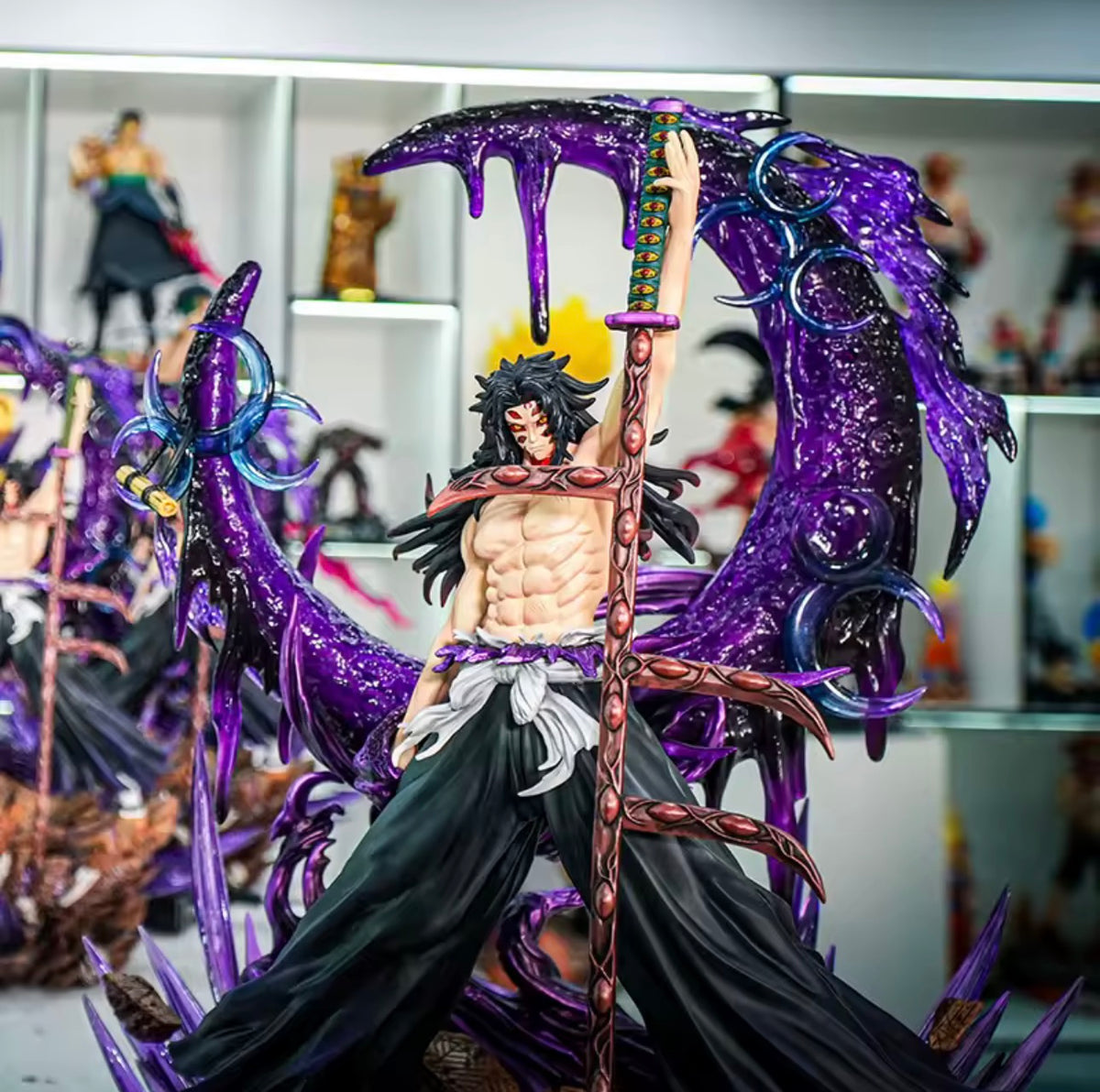 Statua Kokushibo -  Demon Slayer JT Studio GK Figure 42cm LED