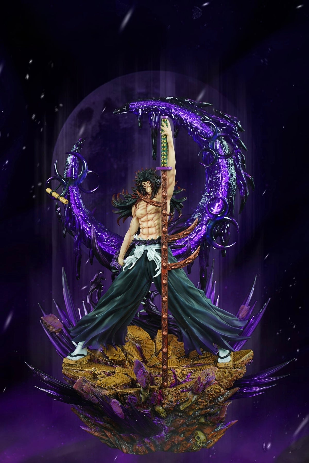 Statua Kokushibo -  Demon Slayer JT Studio GK Figure 42cm LED