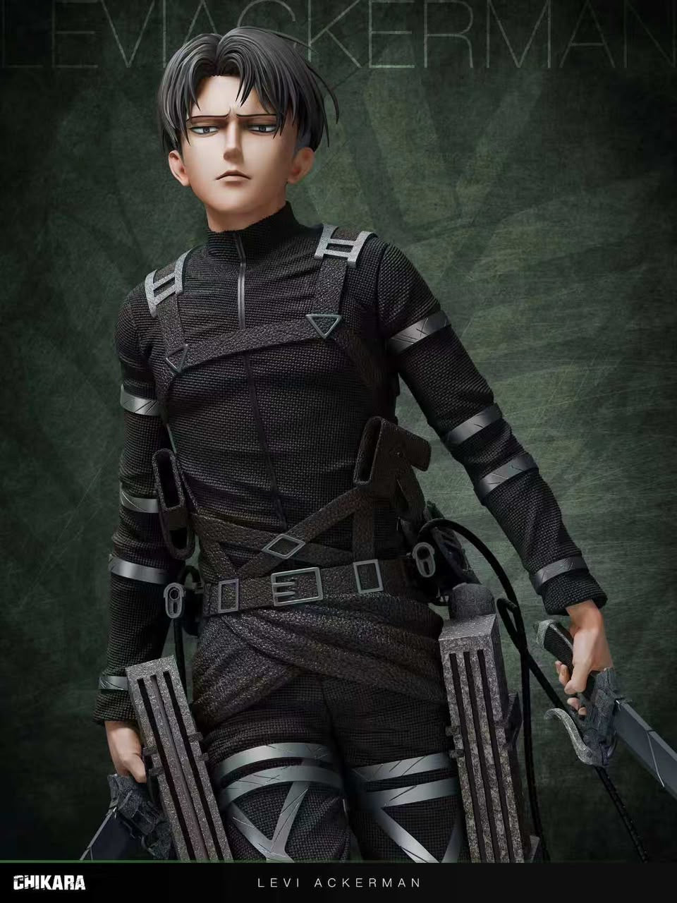 Statua Levi Ackerman V2 - Attack on Titan Chikara Studio Resin Statue [PRE-ORDER]
