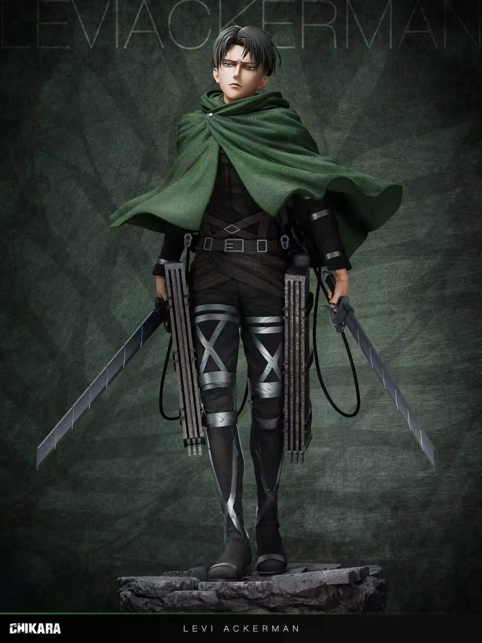 Statua Levi Ackerman V2 - Attack on Titan Chikara Studio Resin Statue [PRE-ORDER]
