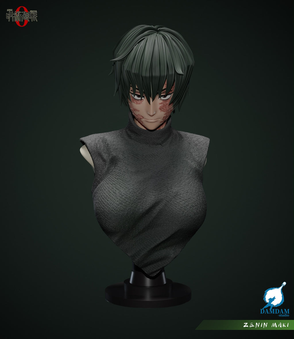 Statua Maki Zenin Jujutsu Kaisen DAMDAM Studio Resin Statue [PRE-ORDER]