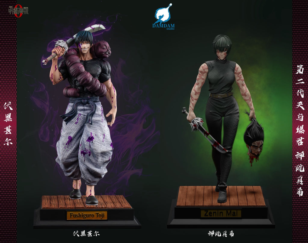 Statua Maki Zenin Jujutsu Kaisen DAMDAM Studio Resin Statue [PRE-ORDER]